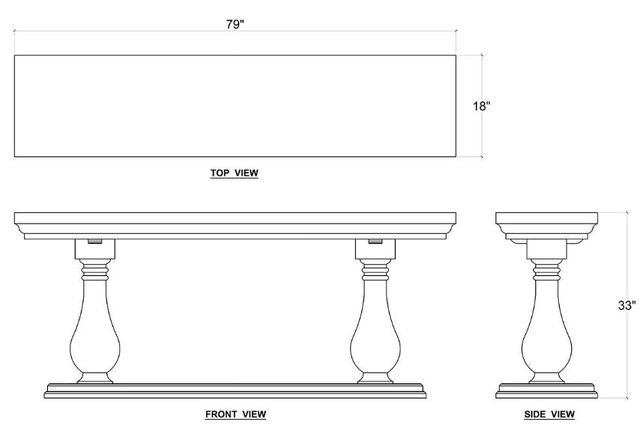 Bramble Customizable Bayside Console Table-1