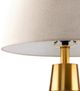 Surya Catania 2-Piece Brushed Metallic/Mosaic Gray Table Lamp Set-1