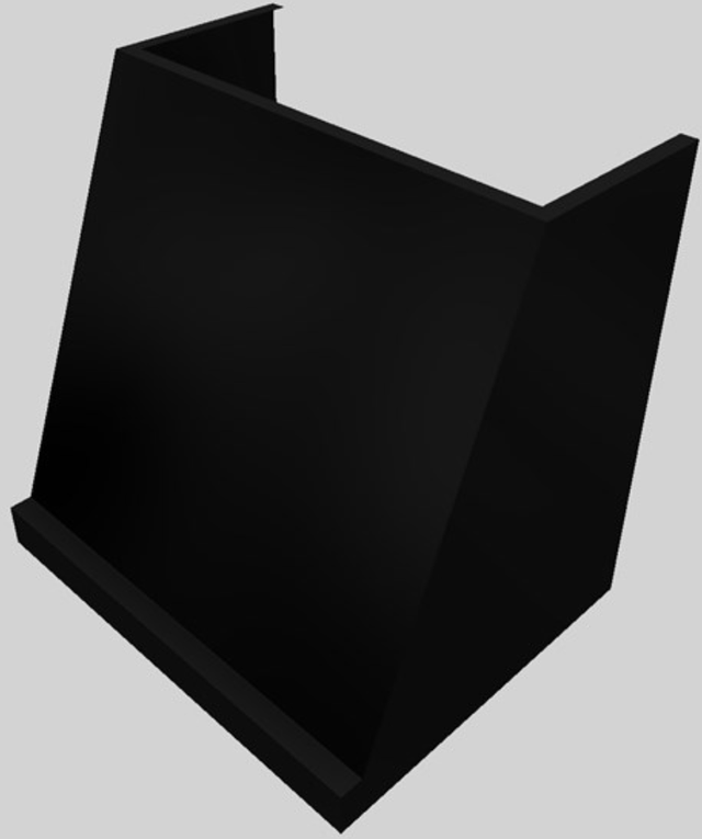 Vent-A-Hood® 30" Wall Mounted Range Hood-Black-3