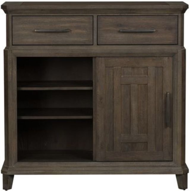 Liberty Furniture Artisan Prairie Gray Dusty Wax Door Chest-4