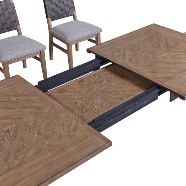 Intercon Oslo Weathered Chestnut Dining Table-3