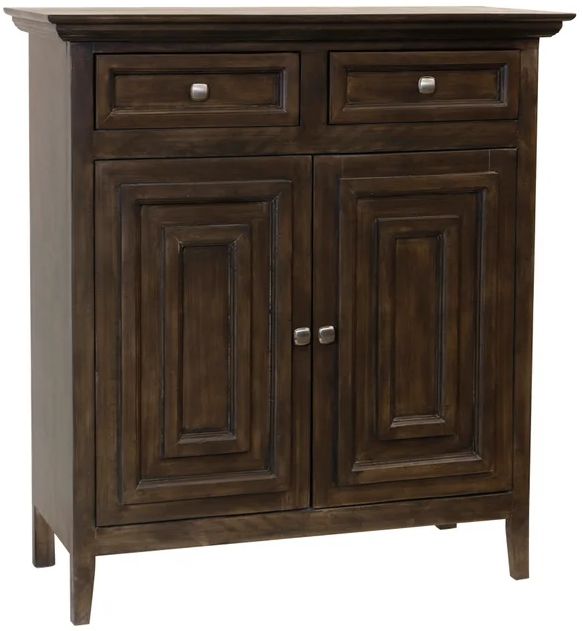 Stylecraft Briar Brown Console Cabinet-0
