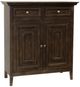 Stylecraft Briar Brown Console Cabinet-0
