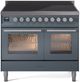 Ilve® Professional Plus II 40" Blue Grey Pro Style Induction Range-0