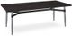 Amisco Customizable Link Thermo Fused Laminate Dining Table with Tapered Steel Legs-0
