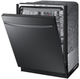 Samsung 24" Fingerprint Resistant Black Stainless Steel Built In Dishwasher-3