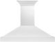 ZLINE 48" Smooth Bright White Wall Mounted Range Hood-0