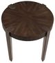Steve Silver Co. Gracie Espresso End Table with Copper Base-2