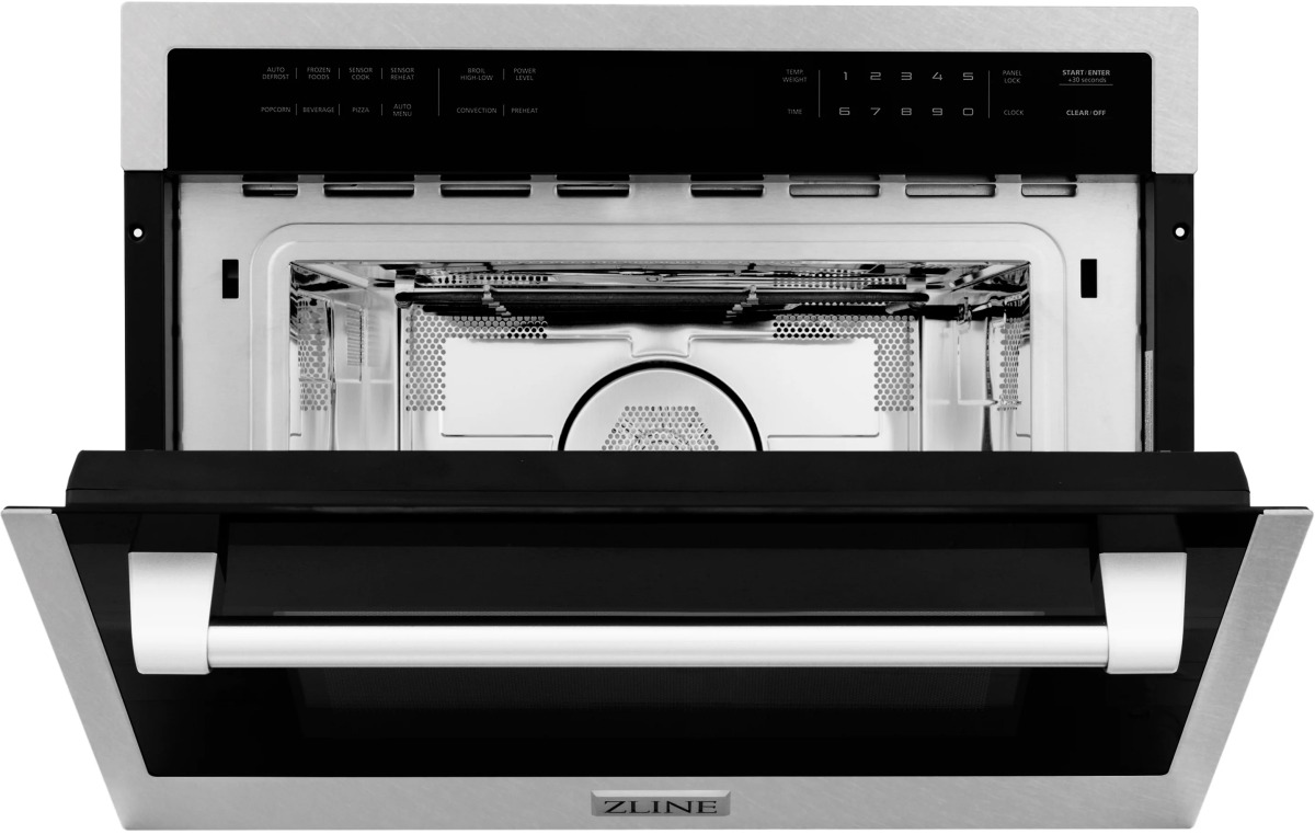 ZLINE 1.6 Cu. Ft. Satin Stainless Steel Electric Speed Oven - Thumbnail 2