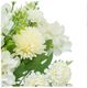 A & B Home Cream Faux Hydrangea Pom Pom-1