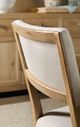 Hooker® Furniture Driftwood Buckboard/Lovegood Bisque Upholstered Side Chair-4