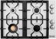ZLINE 30" Stainless Steel Gas Cooktop with 4 Brass Burners-1
