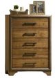Elements International Harmony Walnut Chest-0