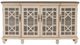 Linon 4-Door Brown/Cream Media Credenza-3