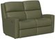 Flexsteel® Customizable Catalina Leather Manual Reclining Loveseat-2