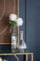 A & B Home Antique Silver Decorative Bottle Vase-5