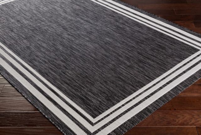 Surya Eagean Charcoal 4'x6' Area Rug-2
