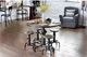 Furniture of America® Foskey Antique Black Counter Height Dining Table with Wood Top -1