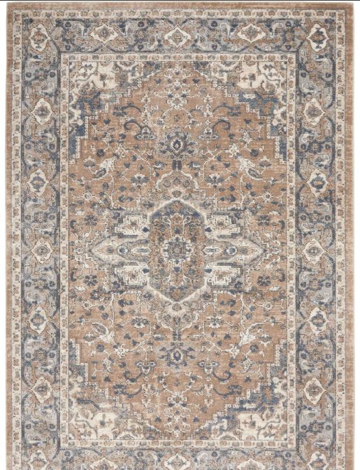 Nourison Home™ Quarry Beige Gray 5'x7' Style 1 Area Rug-0