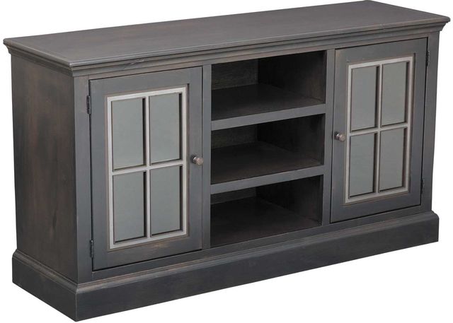 Aspenhome® Churchill Ghost Black 59" Console With 2 Doors-0