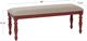 Powell® Trimble Beige/Red Bench-2