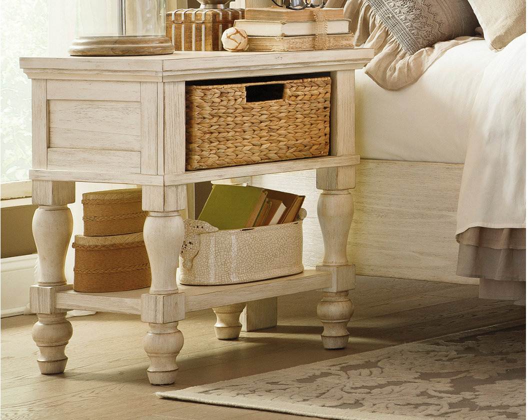Millennium by Ashley Marsilona White Nightstand Bedroom Express