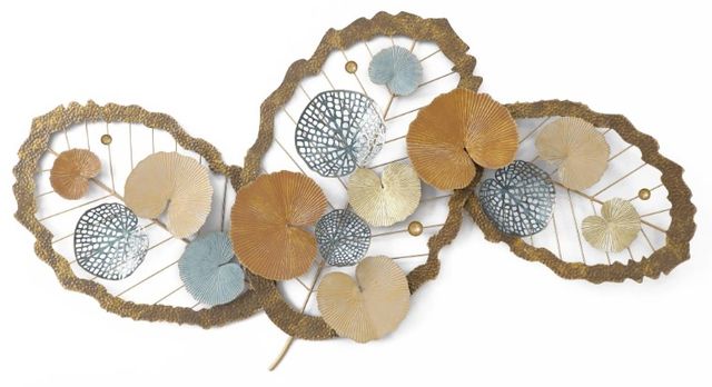 Classy Art Style 16 Beige/Blue/Gold Wall Decor-0