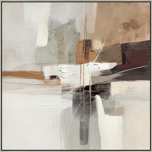 Classy Living Contemplative Earthy Abstraction I Wall Art-0