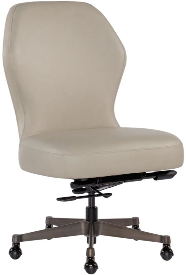 Hooker® Furniture EC Bali Harvest/Gunmetal Executive Swivel Tilt Chair-0