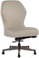 Hooker® Furniture EC Bali Harvest/Gunmetal Executive Swivel Tilt Chair-0
