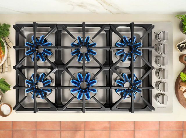 BlueStar® X-8 36" Stainless Steel Gas Cooktop-2