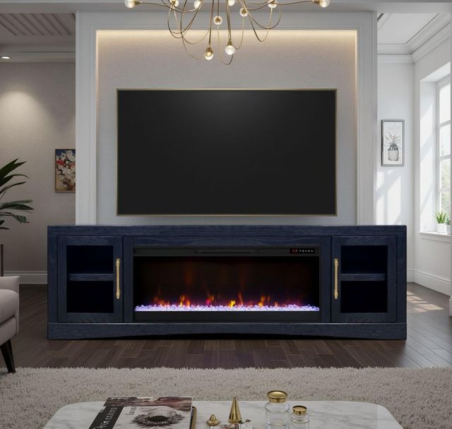 Legends Home Heritage Clove 82" Fireplace TV Stand-1