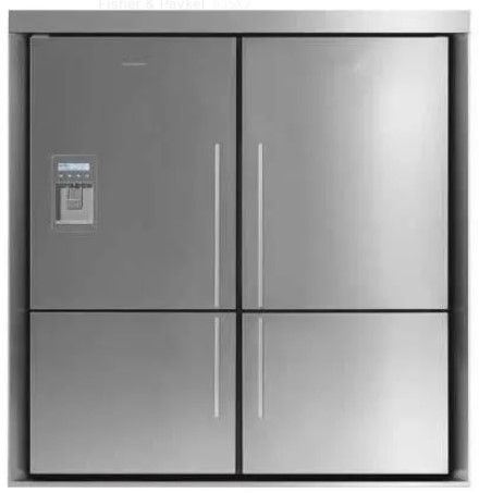 Fisher & Paykel Stainless Steel Left and Right Hinge Joined Surround Kit-1