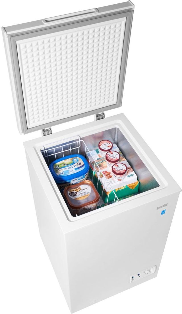Danby® 3.5 Cu. Ft. White Chest Freezer-2