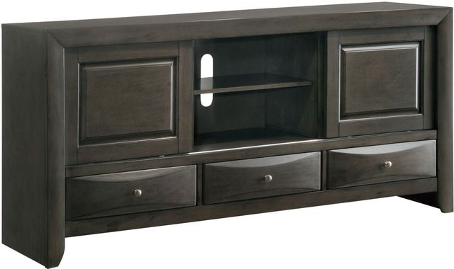 Crown Mark Emily Grey TV Stand