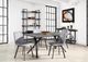 Mazin Furniture Memphis Gray Side Dining Chair-2