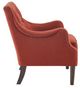 Olliix by Madison Park Qwen Spice Button Tufted Accent Chair-1