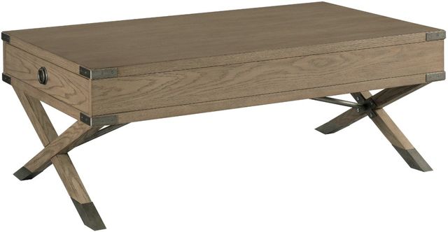Hammary® Crawford Honey Rectangular Coffee Table-0