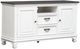 Liberty Furniture Allyson Park Charcoal/Wirebrushed White 56" TV Console-0