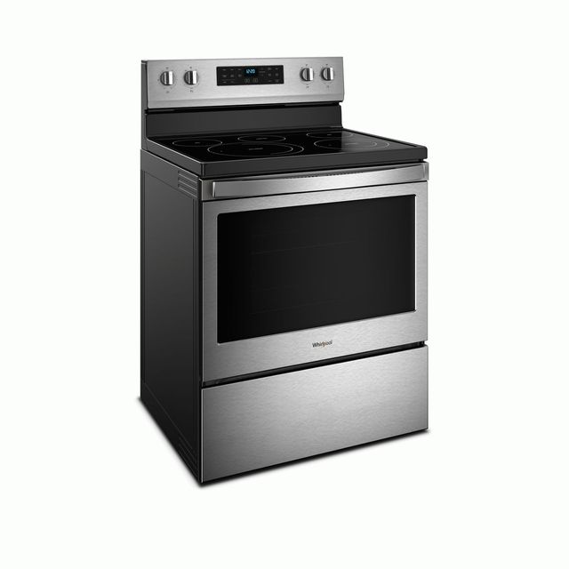 Whirlpool® 30" Fingerprint Resistant Stainless Steel Free Standing Electric Range-2
