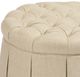 Century® Customizable Signature Ivy Round Ottoman-1