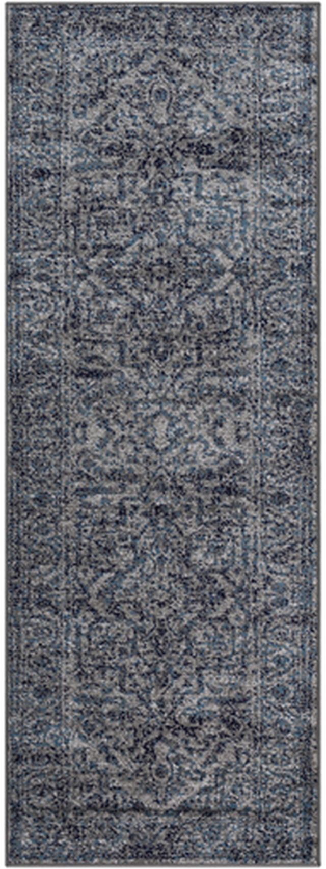 Surya Monte Carlo Dark Charcoal 3'x7' Runner Rug-0