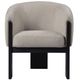 Coaster® Valdez Beige Upholstered Barrel Back Accent Chair-1