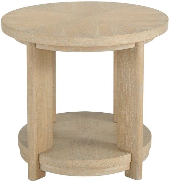 Emerald Home Pacific Grove Sandy Round Accent Table-3
