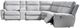 Signature Design by Ashley® Social Pointe 6-Piece Ash/Pearl Modular Power Reclining Sectional-0