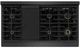 ZLINE Designer Collection 48" Black Satin Stainless Steel Pro Style Dual Fuel Range with 8 Burner Gas Cooktop-2