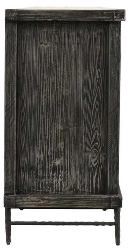 Classic Home Willmark Timeworn Black Sideboard-3
