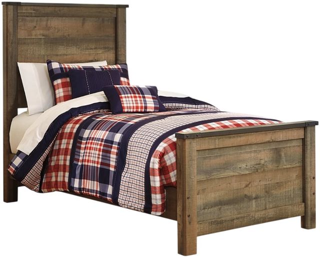 Signature Design by Ashley® Trinell Brown Twin Panel Bed-0