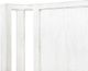 International Furniture Direct White Roots White Eastern King Panel Bed-4