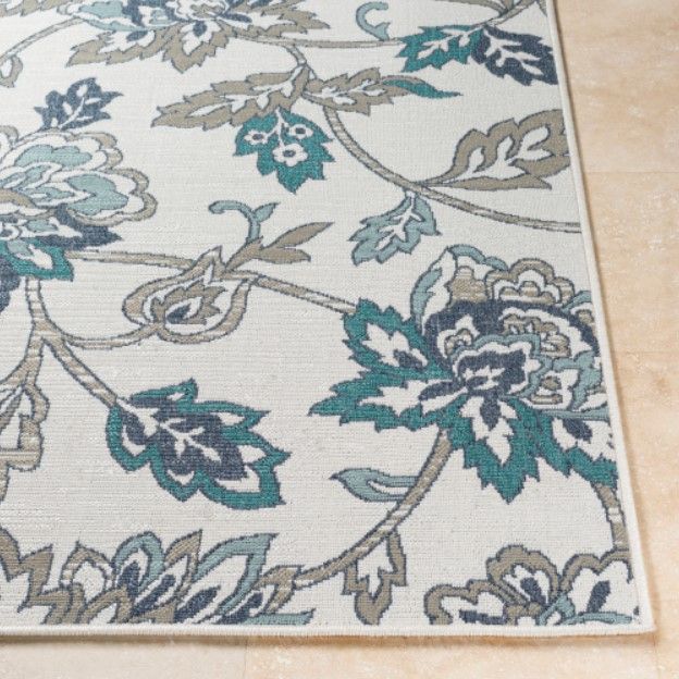 Surya Alfresco Taupe/White 5'x8' Area Rug-4
